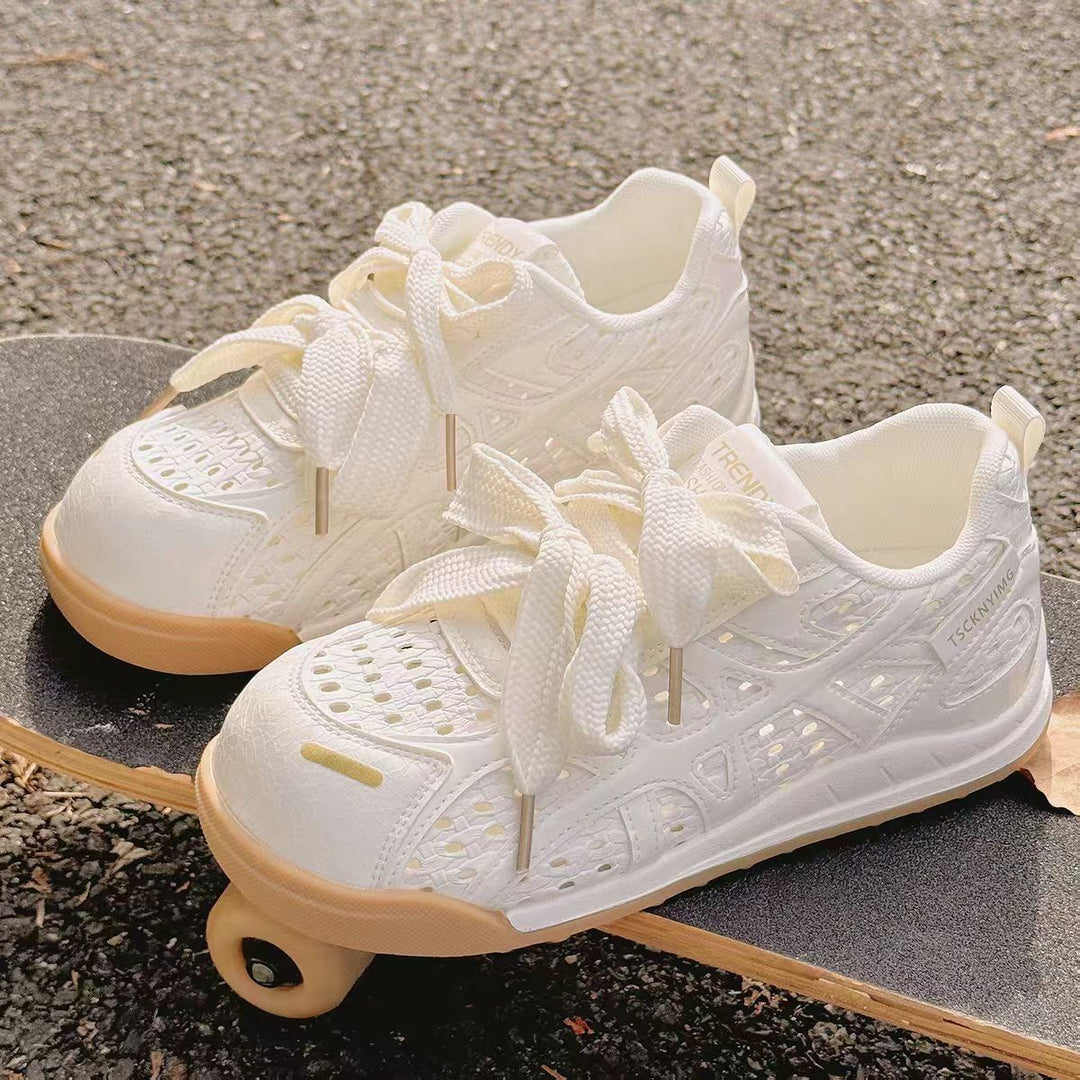 Damen Atmungsaktive Freizeitschuhe mit gesundheitsfördernder Sohle und praktischen Schnürsystem EB