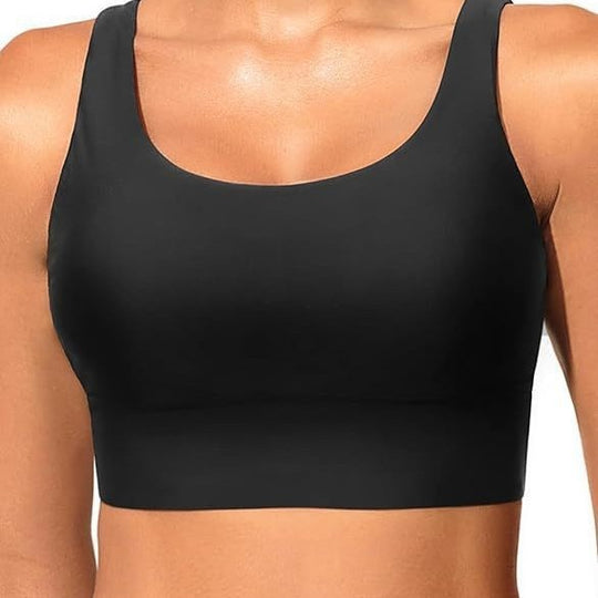 Damen sportlicher Crop-Top mit klassischen Streifen EB