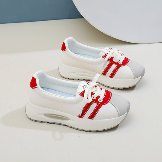 Damen Sportliche City-Sneaker mit gepolsterter Sohle und atmungsaktivem Obermaterial EB