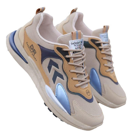 Damen Bequeme Sneakers mit atmungsaktivem Mesh und flexibler Sohle EB