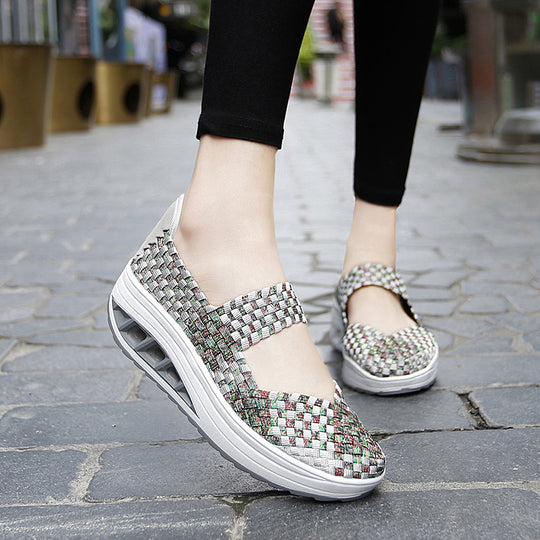 Damen Komfortable und modische Slip-On Schuhe EB