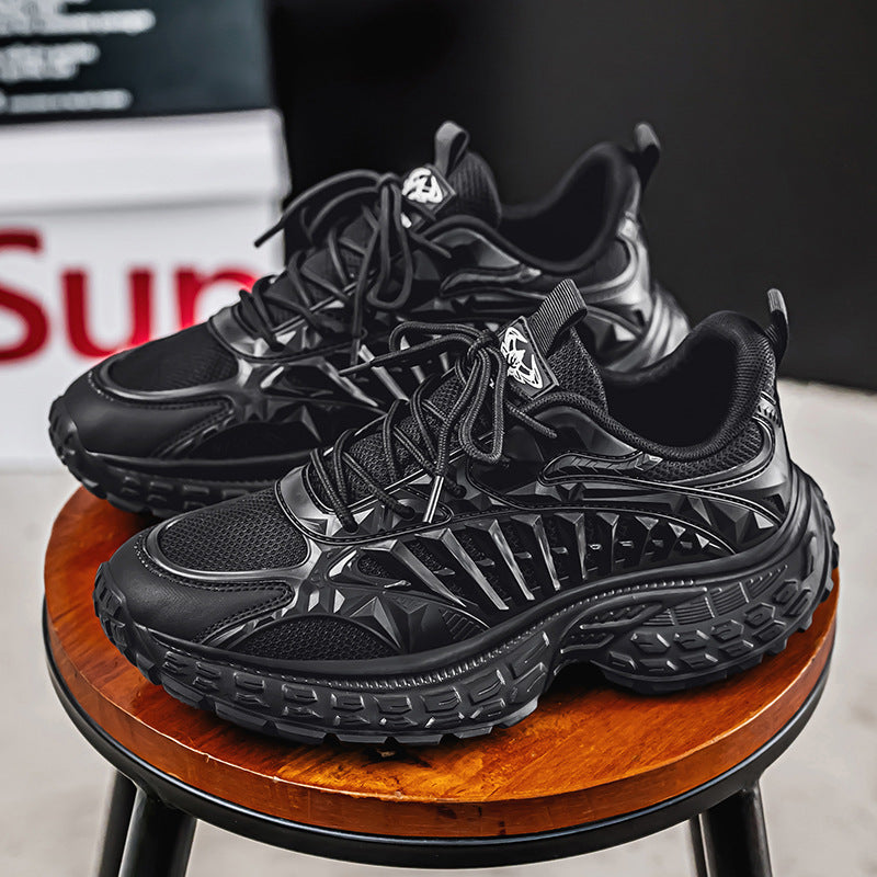 Damen Sportliche chunky Sneakers mit innovativer Dämpfungstechnologie und rutschfester Sohle EB