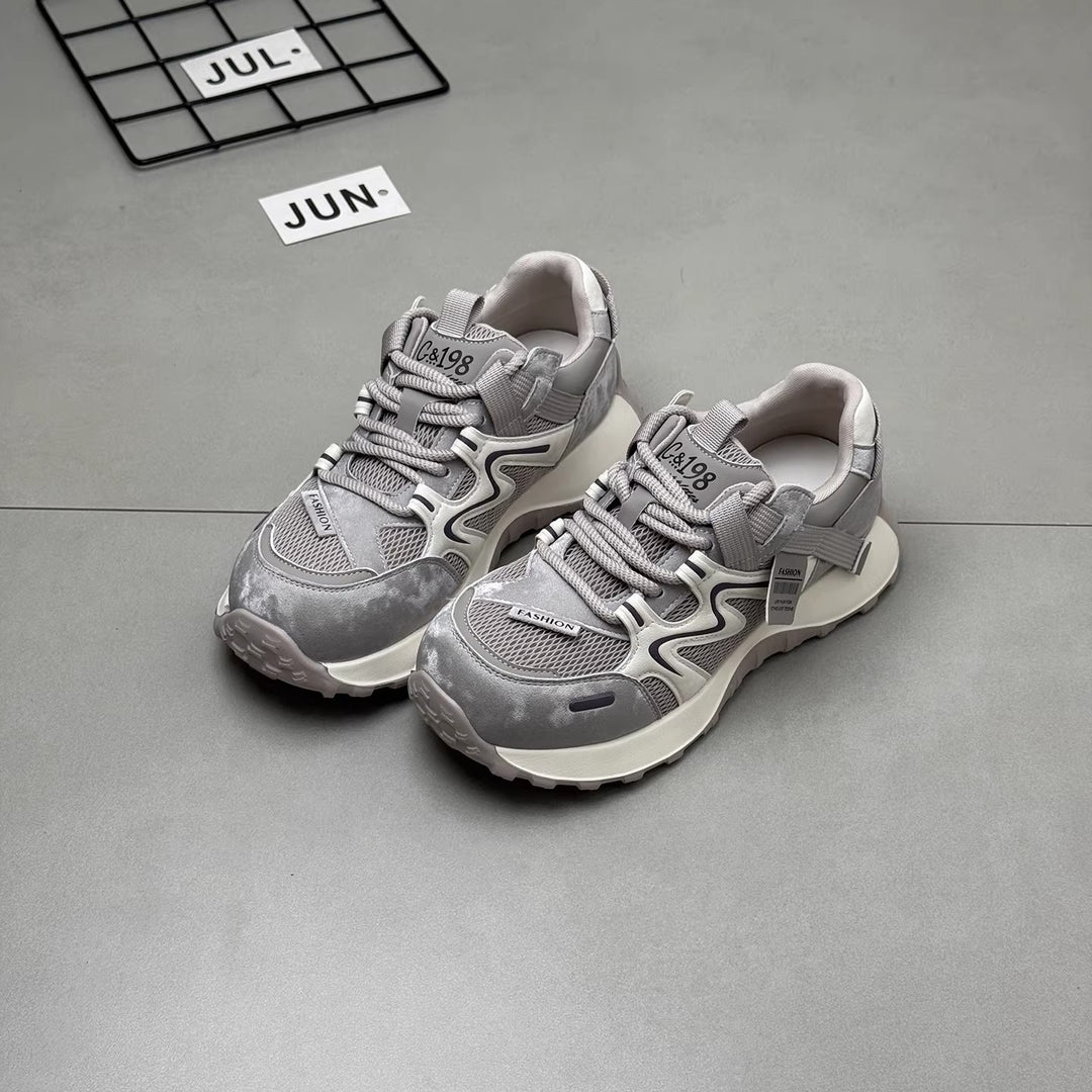 Damen Sportliche Sneakers mit hohem Tragekomfort und atmungsaktiver Obermaterialkombination EB