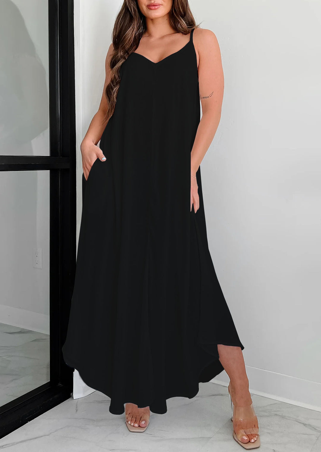 Damen Sommerliches Maxi Kleid EB