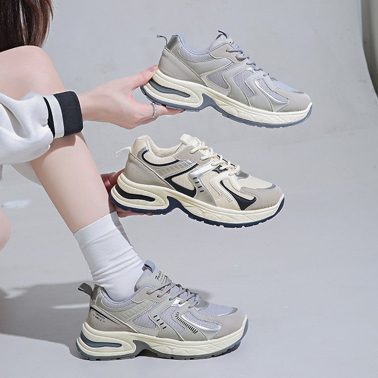 Damen Lifestyle Sneakers mit atmungsaktivem Obermaterial und stoßdämpfender Sohle EB