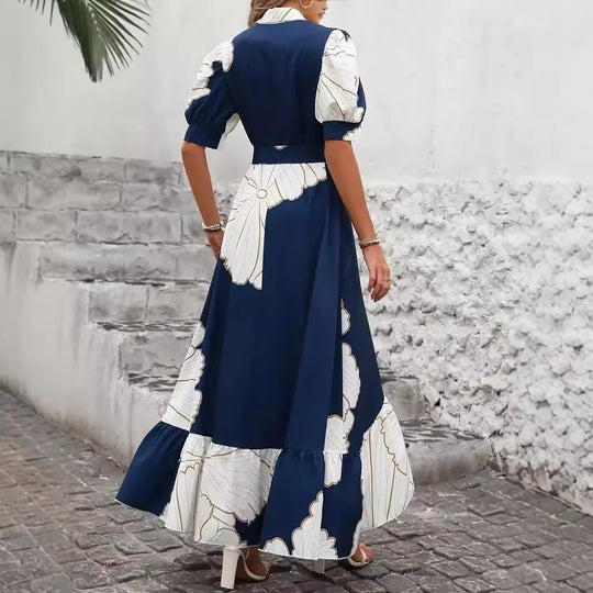 Damen Maxikleid mit floralem Design EB