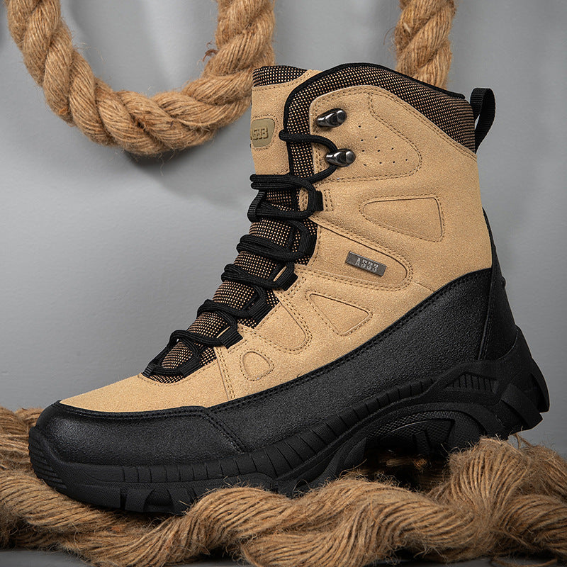 Herren Robuste Outdoor-Boots mit hohem Knöchelschutz und rutschfester Sohle EB