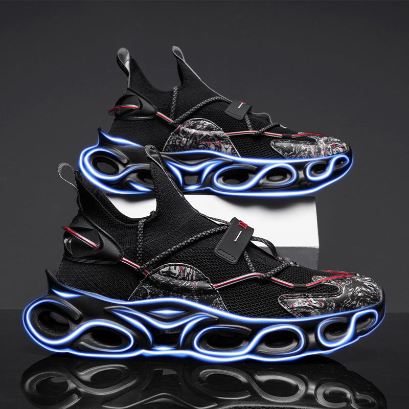 Damen Sportliche High-Performance Sneakers mit atmungsaktiver Struktur und innovativer Dämpfungstechnologie EB