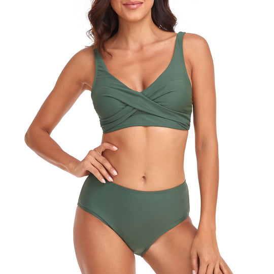Damen Hochschnitt Bikini-Set EB