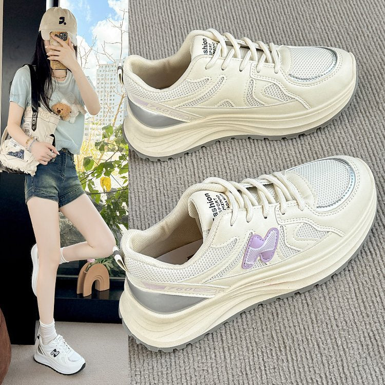 Damen sportliche Lauf-Sneaker mit stoßdämpfender Technologie und atmungsaktivem Obermaterial EB