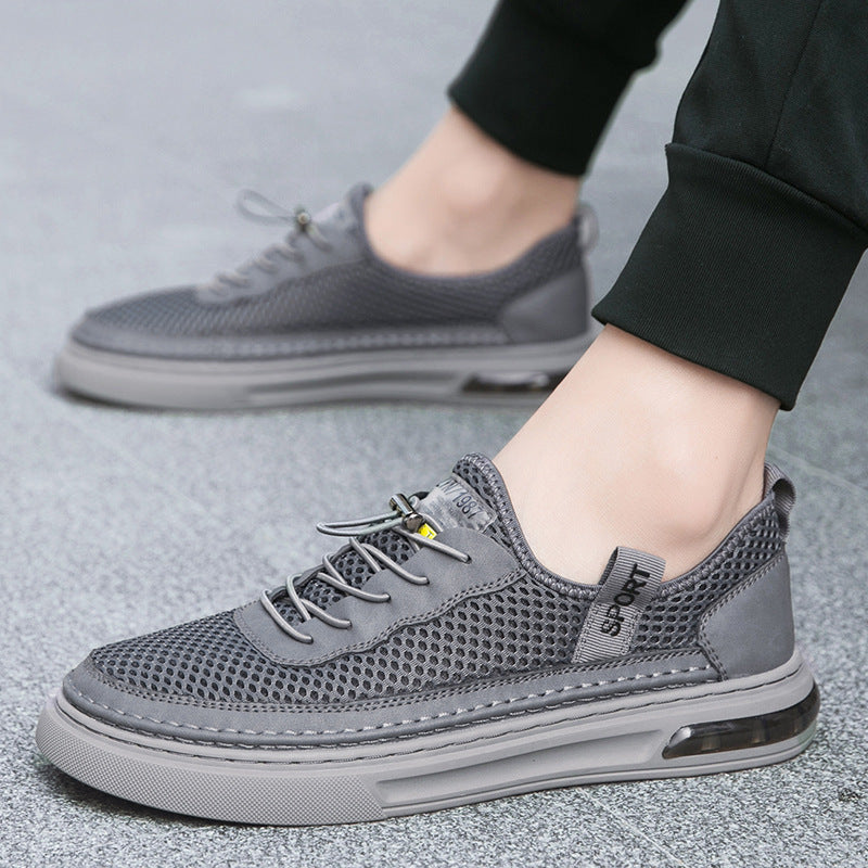 Damen Sportliche Mesh-Sneaker mit Luftpolster EB
