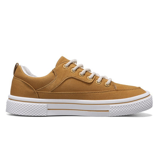 Damen Modische Sneakers mit robuster Gummisohle und atmungsaktivem Canvas-Obermaterial EB