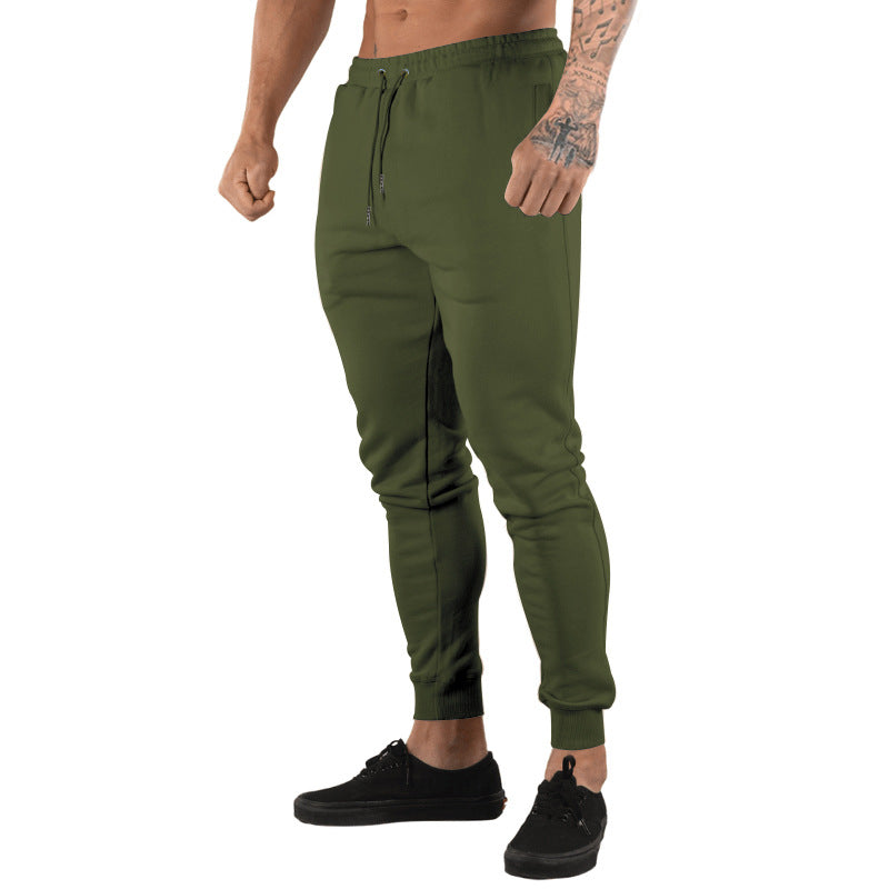Herren Slim-Tapered Sweat-Jogger mit elastischem Tunnelzugbund & gerippten Knöchelbündchen EB