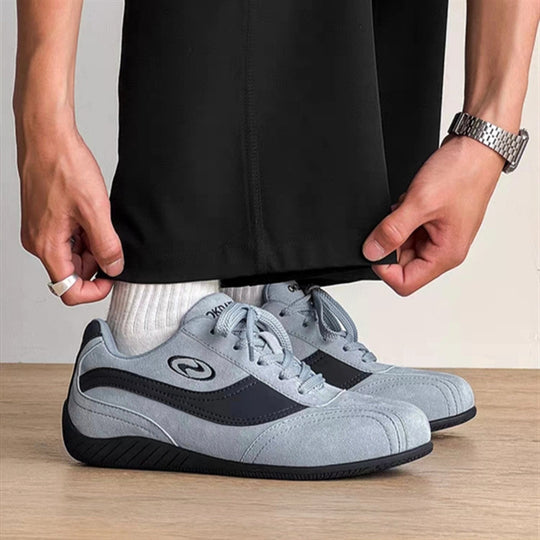 Damen Komfortable Sneakers mit atmungsaktiver Wildleder-Oberfläche und rutschfester Sohle EB