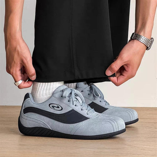 Damen Komfortable Sneakers mit atmungsaktiver Wildleder-Oberfläche und rutschfester Sohle EB