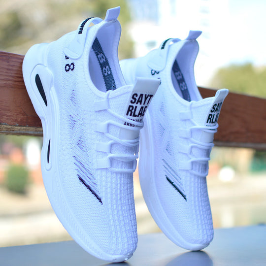Damen Performance-Laufschuhe mit atmungsaktivem Obermaterial und elastischem Schnürsystem EB