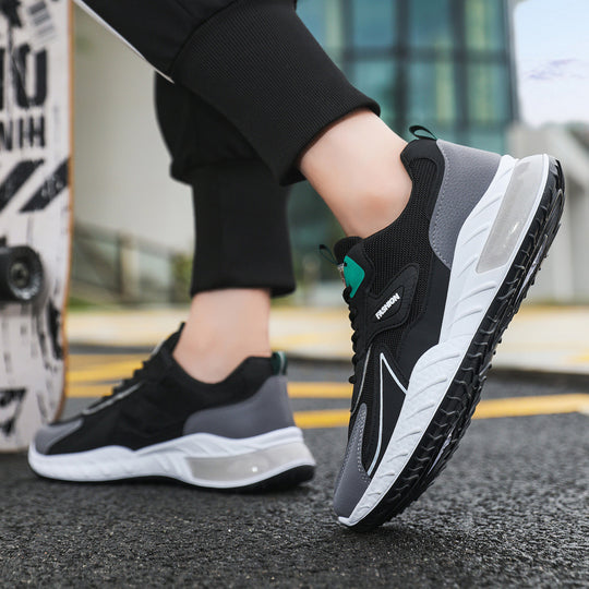 Damen Sportliche Sneakers mit atmungsaktiver Mesh-Oberfläche und stoßdämpfender Sohle EB