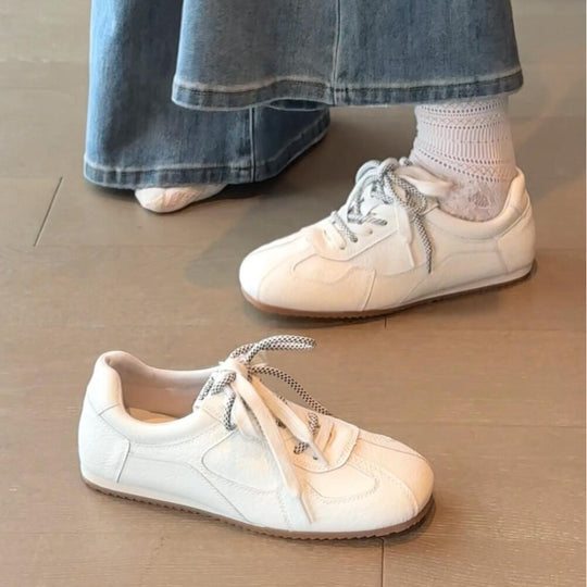 Damen modische Sneaker mit atmungsaktiver Obermaterialstruktur und rutschfester Sohle EB