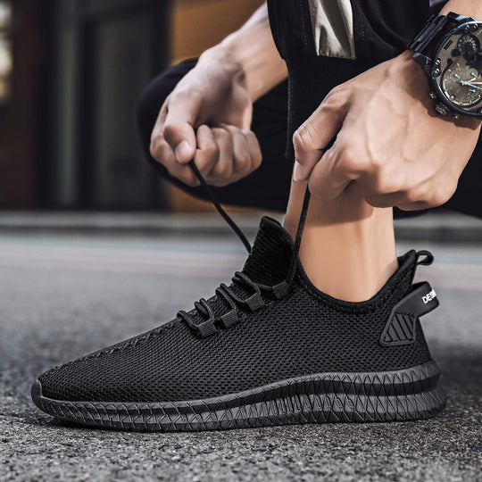 Damen Atmungsaktive Lauf-Sneaker mit elastischer Schnürung EB