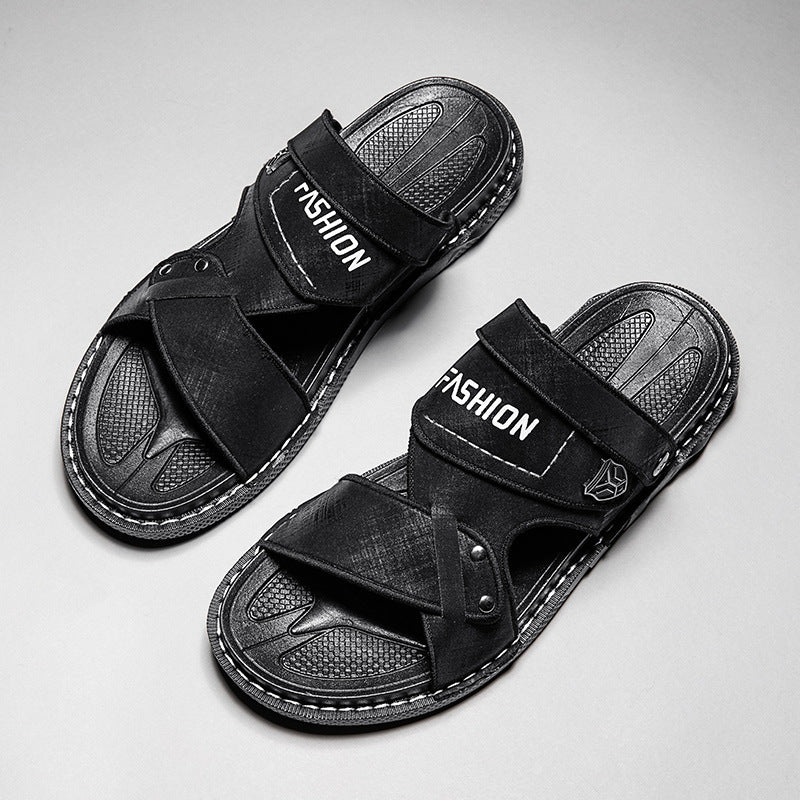Damen Sportliche Badesandalen mit ergonomischem Klettverschluss und rutschfester Sohle EB