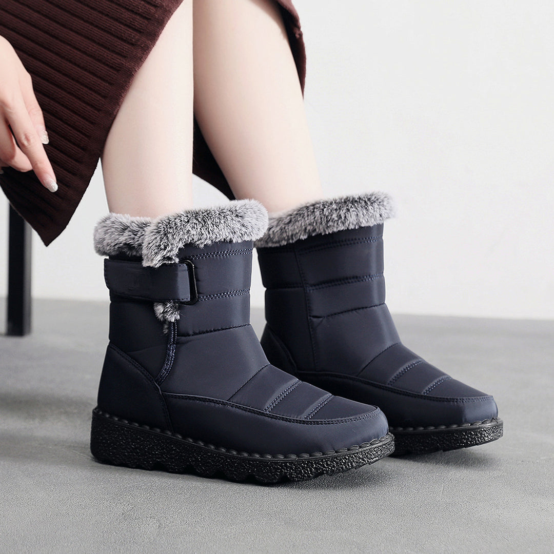 Damen Winterstiefel mit warmem Futter EB