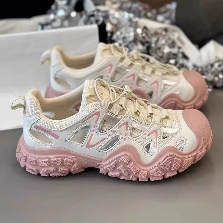 Damen Sportliche Sneakers mit innovativem Design und rutschfester Sohle EB