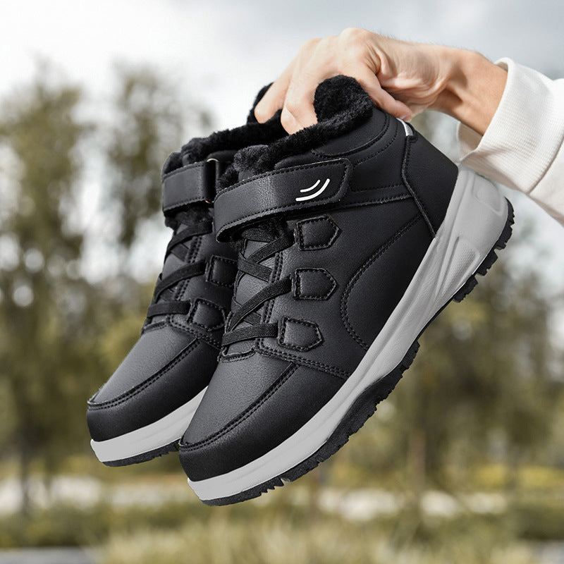 Damen isolierte Outdoor-Wanderschuhe mit rutschfester Sohle und verstellbarem Klettverschluss EB