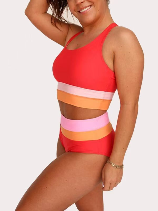 EB | Großer Bikini mit geteiltem Reißverschluss