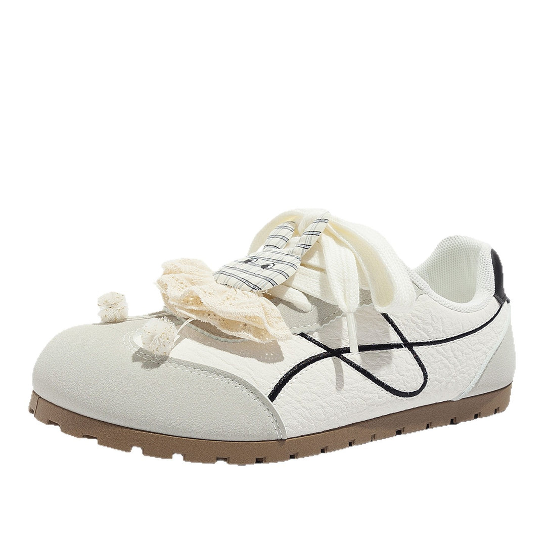 Damen Sneakers mit verspielt kreativem Hasenmotiv und bequemer Sohle EB