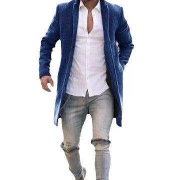 Herren eleganter Langmantel EB
