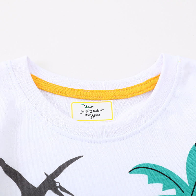 Kinder T-Shirt mit lebendigem Dinosaurier-Motiv EB
