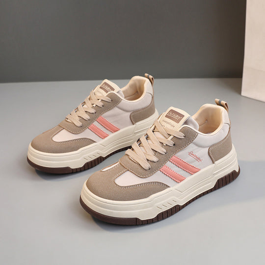 Damen sportive Trend Sneakers mit ergonomischer Dämpfung und atmungsaktiver Obermaterialstruktur EB