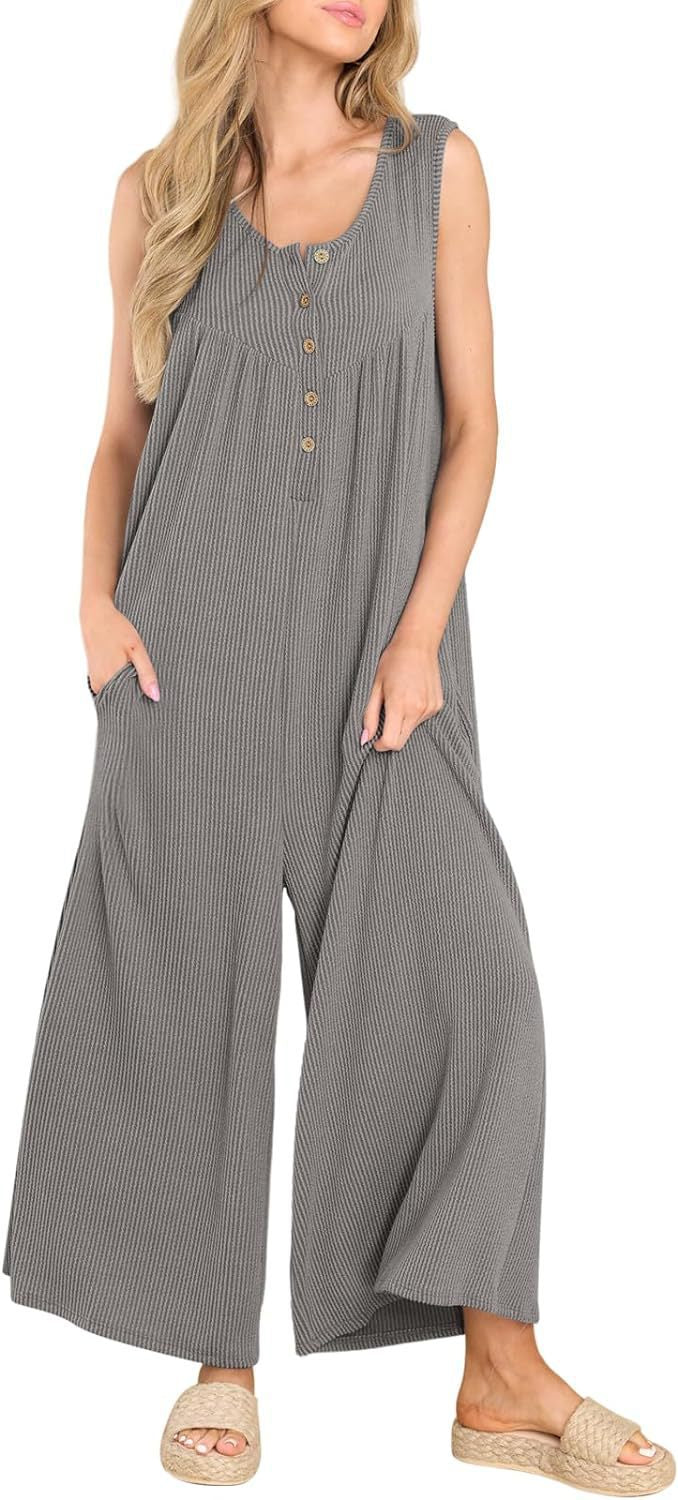 Damen lässiger Jumpsuit EB