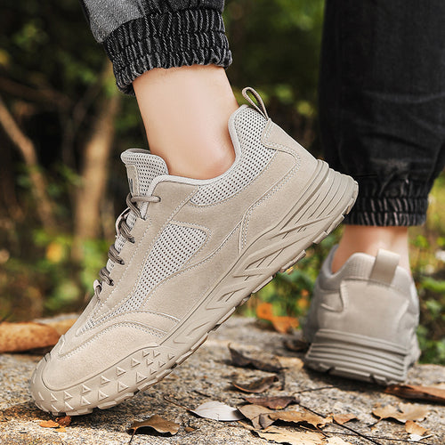 Damen Sportliche Freizeit-Sneaker mit atmungsaktivem Mesh und rutschfester Sohle EB