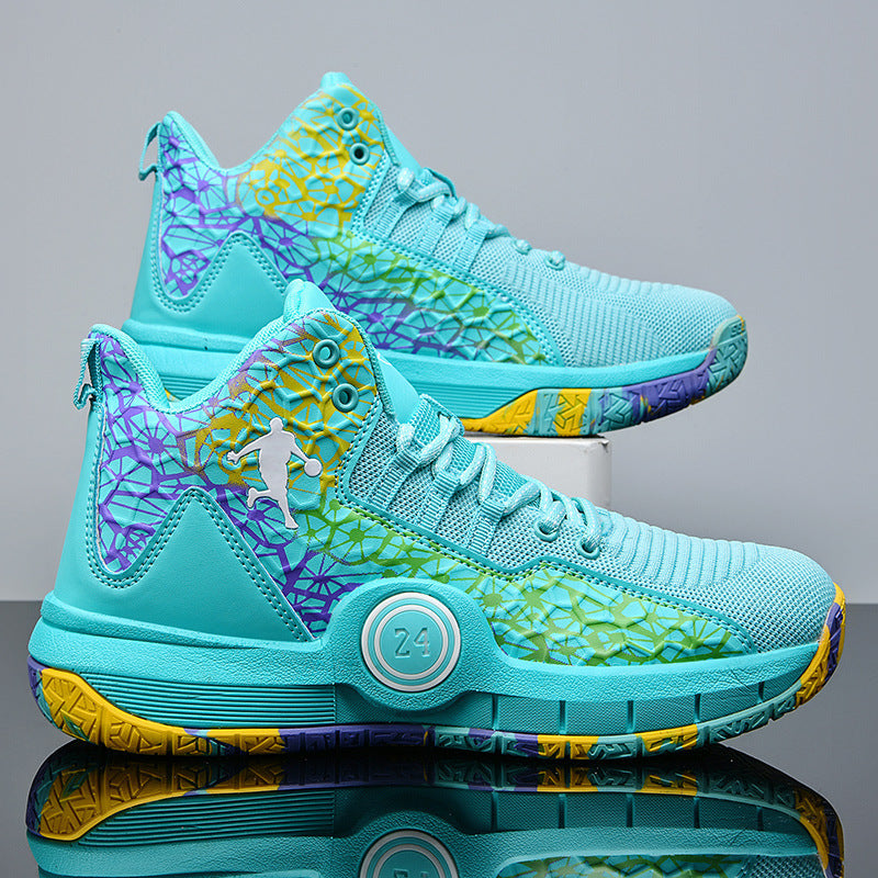 Damen High-Performance Basketballschuhe mit dynamischem Dämpfungssystem und rutschfester Sohle EB