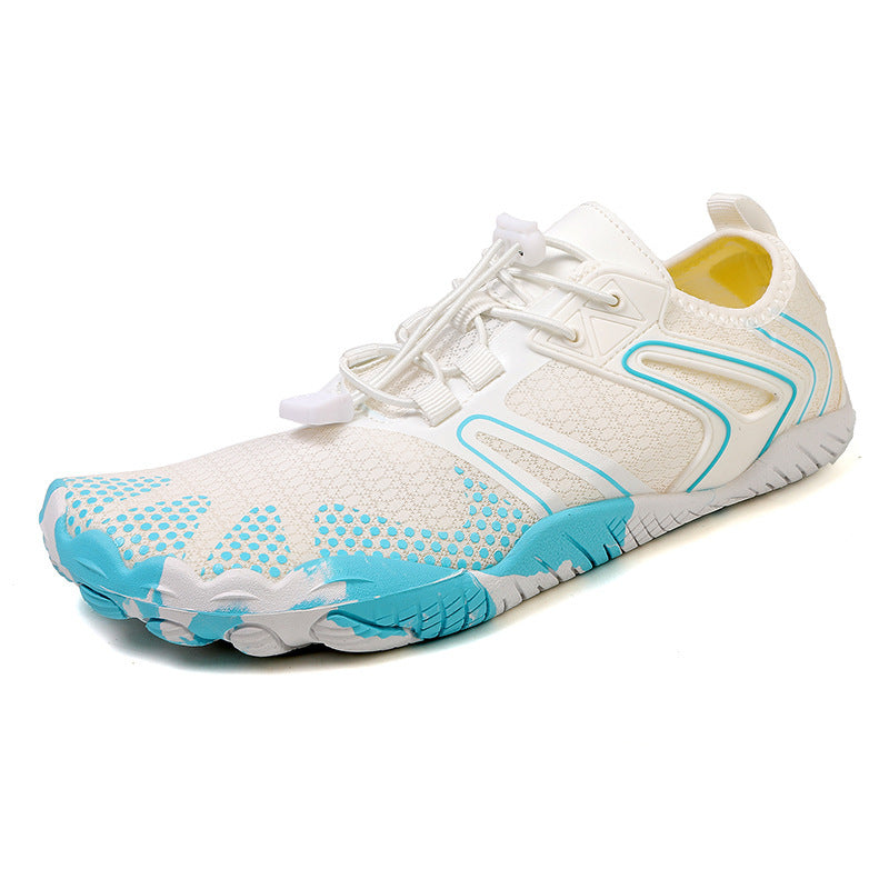 Damen Sportliche Wassersportschuhe mit atmungsaktiver Struktur und flexiblem Schnellschnürsystem EB