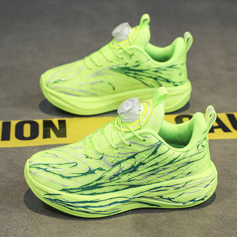 Unisex auffällige Plateau-Sneaker mit Schnelljustier-System und skulpturierter Wellenlaufsohle EB