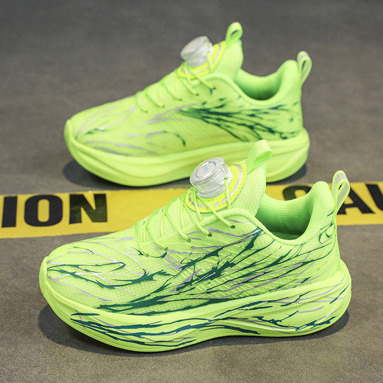 Unisex auffällige Plateau-Sneaker mit Schnelljustier-System und skulpturierter Wellenlaufsohle EB