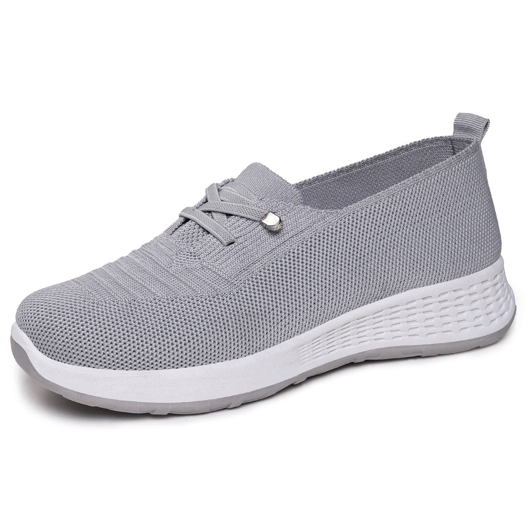 Damen Komfortable und stylische Sneaker mit elastischem Obermaterial EB