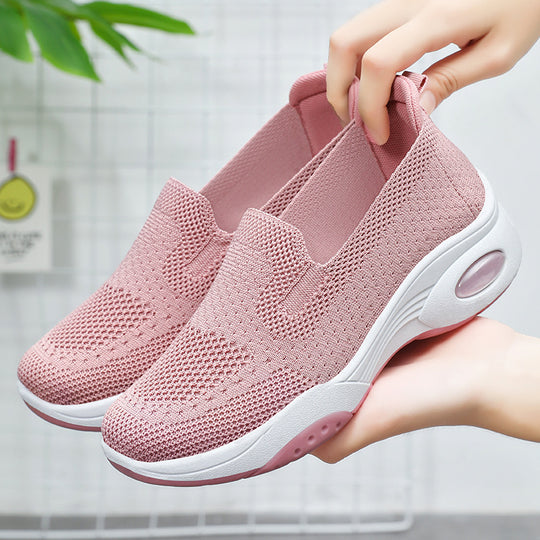Damen Bequeme und flexible Sneakers mit atmungsaktivem Obermaterial EB