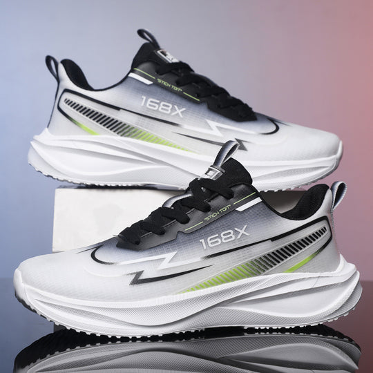 Herren Sportliche Lauf-Sneaker mit dämpfender Sohle und atmungsaktivem Obermaterial EB