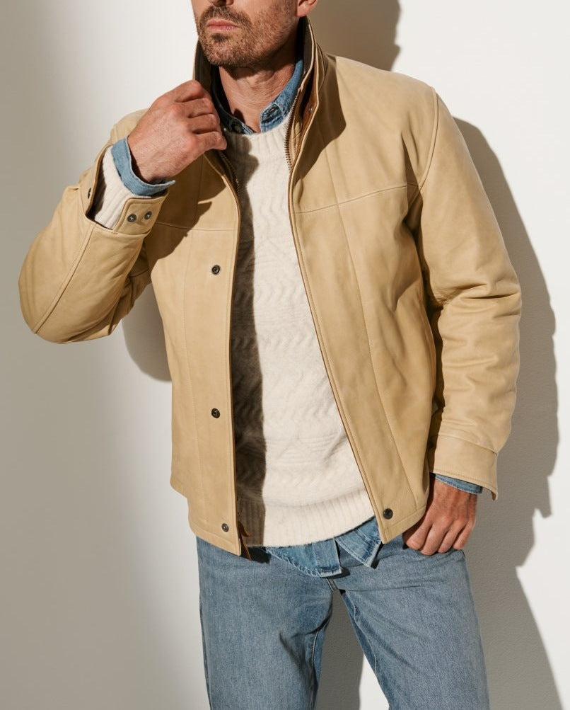Herren jacke im klassischen Stil mit wärmenden Innenfutter EB