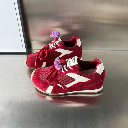 Damen Sportliche Sneakers mit modischem Design und atmungsaktiver Struktur EB