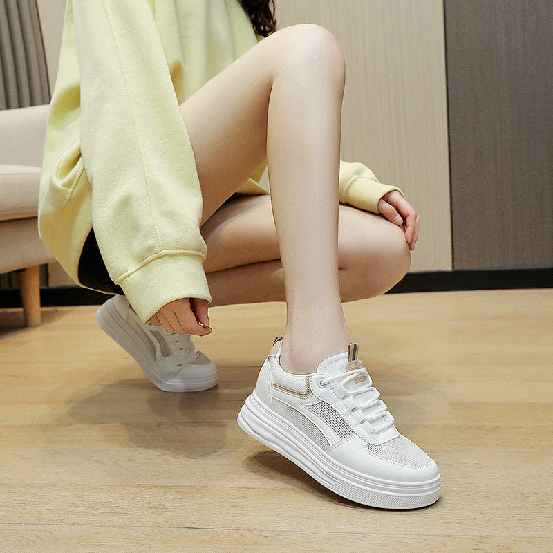 Damen Sportliche Sneakers mit dämpfender Sohle EB