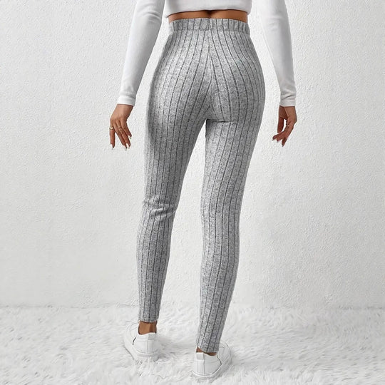 Damen Gefütterte Sweatpants mit Rippstruktur EB