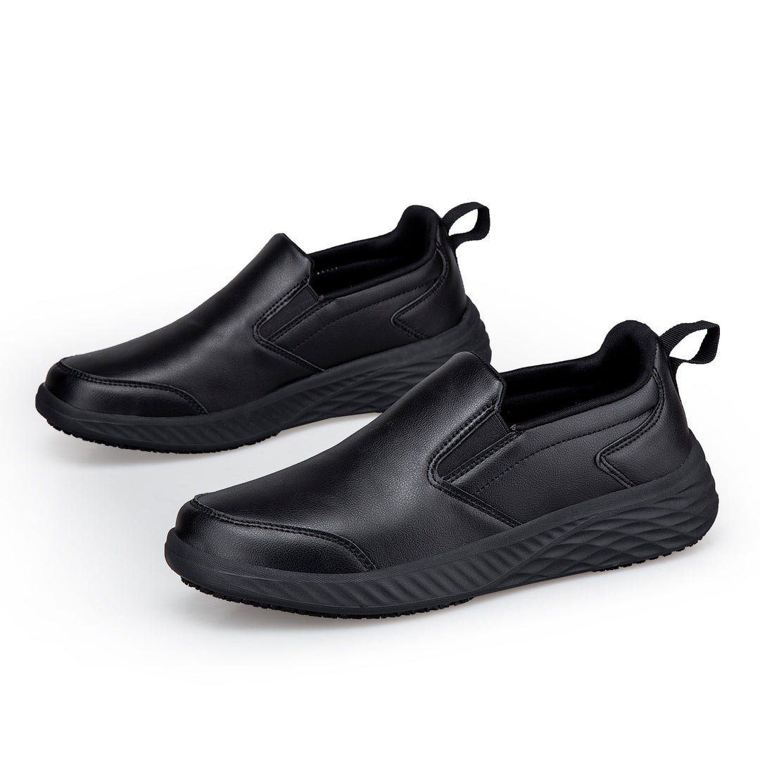 Damen Bequeme Slip-On Sneakers mit rutschfester Sohle EB