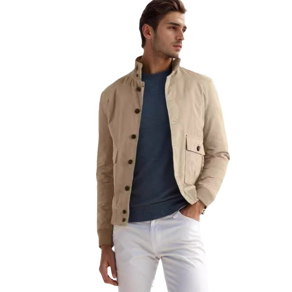 Herren robuste Utility-Jacke mit praktischen Taschen EB