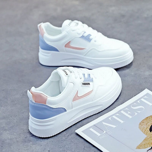 Damen moderne Sneaker mit gepolstertem Innenfutter und rutschfester Sohle EB