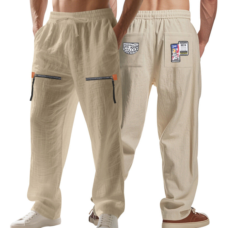 Freizeithose Herren mit verstellbarem Bund und praktischen Taschen
