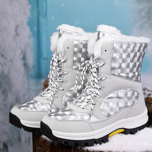 Damen Winterboots mit komfortabler Isolierung und rutschfester Sohle EB